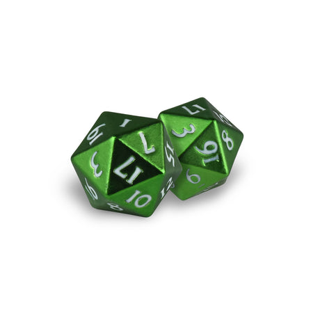 Heavy Metal Dice - D20 2-Dice Set Retail Starter Kit | Nexcstoioe