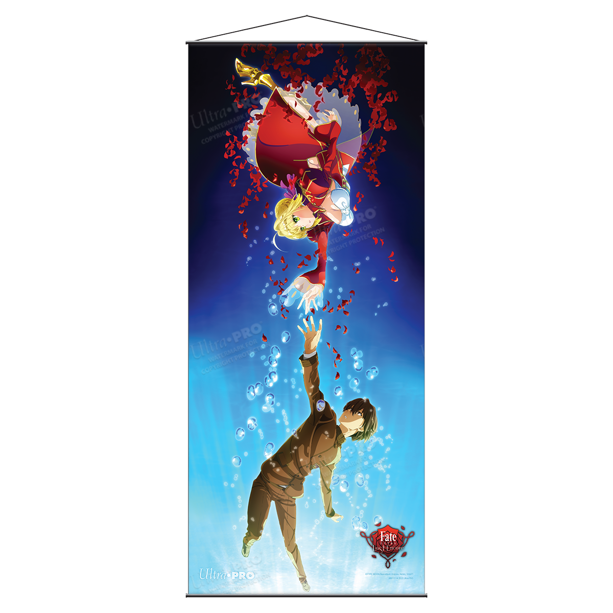  Last Encore Saber & Hakuno Wall Scroll for Fate/EXTRA | Nexcstoioe