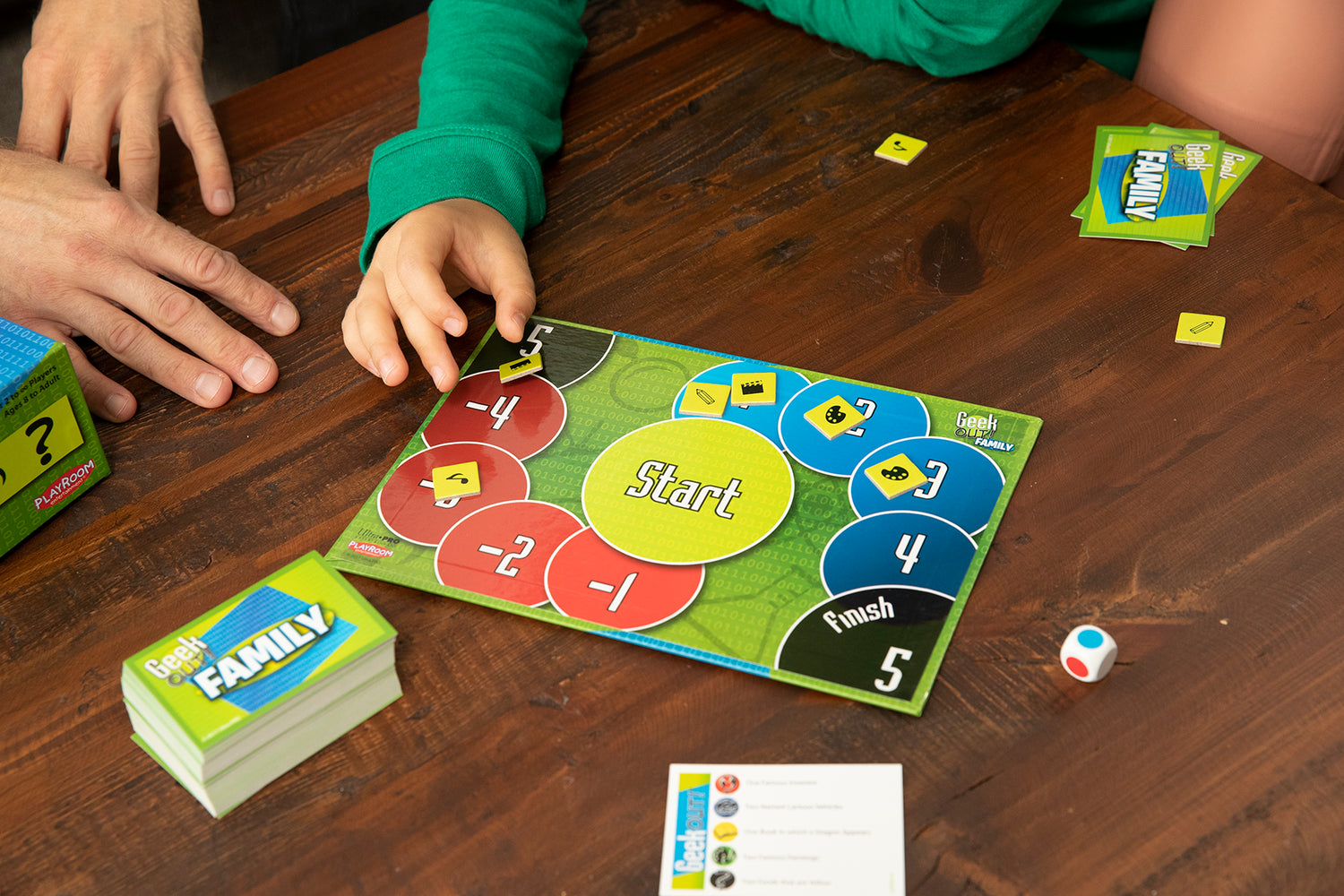 Geek Out! Trivia Party Game: Family Edition | Nexcstoioe
