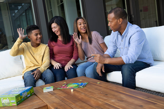 Geek Out! Trivia Party Game: Family Edition | Nexcstoioe