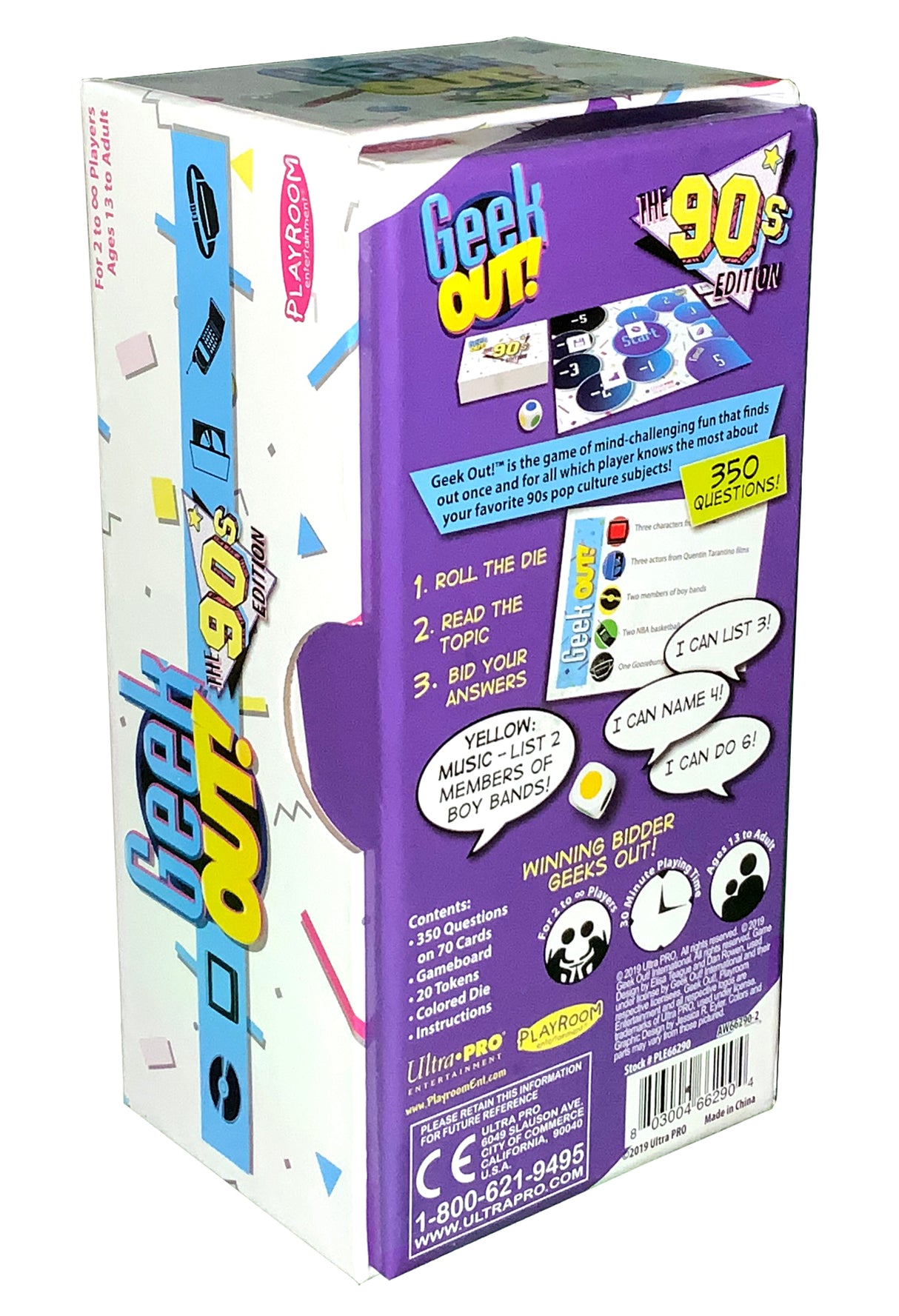Geek Out! Trivia Party Game: The 90s Edition | Nexcstoioe